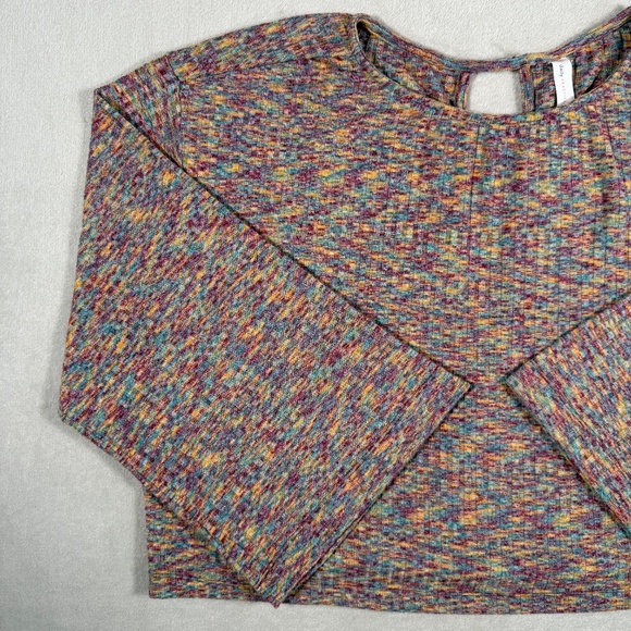 Daily Practice Anthropologie Sweater Womens Large Space Dyed Flouncy Pullover - Picture 4 of 16